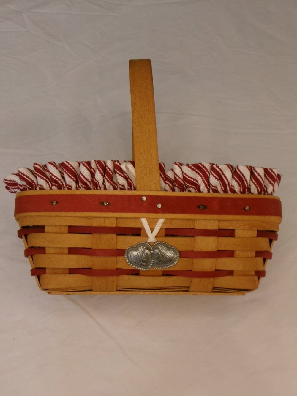Vintage Miniature 1997 Longaberger Sweetheart Sweet Treats Basket